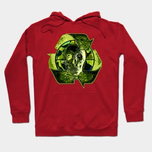 Recycle or Die Skull Hoodie